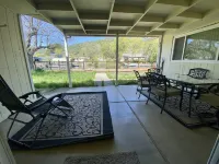2 bedroom house with a 500 sf private dock with swimming ladder, Finnish sauna