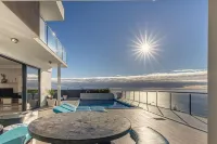 House on the island of flowers between sky and sea. EXCEPTIONAL views