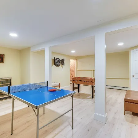 Gore Mountain Retreat: Deck & Game Room