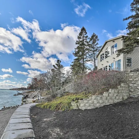 East Tawas Home w/ Patio, Lake Huron on-Site
