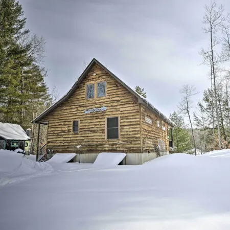 Adirondack Cabin on Private Lake Near Glenfield!
