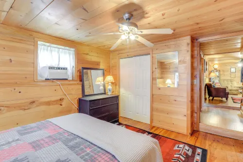 Mountain-View Cabin on Farm: 3 Mi to Town & Shops - 2-Star
