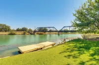 Dock & Charming Train Sounds! Riverside Retreat - 3-Star