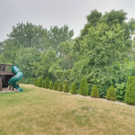 Prime Peoria Retreat w/ Deck & Fireplace!