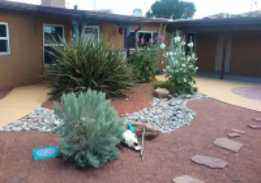 Secure carport, amazing Views and Reviews!  Private suite with patio.