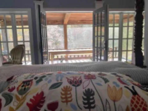 River Room overlooking the waterfall