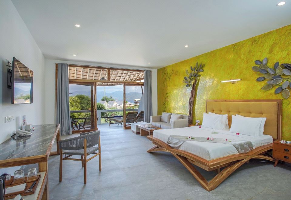 펄 오브 트라왕안의 야외 수영장과 해변