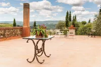 Melachecca tuscan chianti villa private park 2 apt love views