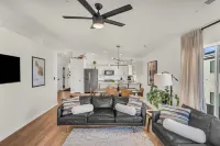 Southwest themed 3 bedroom condo in Las Palmas with great view and amenities.