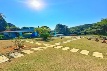 Cozy farm in Ibiúna, with swimming pool, barbecue.