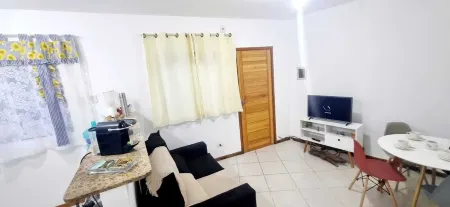 Recreio: Beach apartment 9 minutes walk from the beach. Air conditioning
