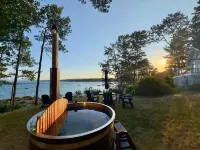 Lucky Stone Retreat - Private Beach & Acadia View - parking