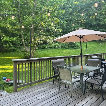 Lodge on the Loop, a pet-friendly retreat with private hot tub & sauna