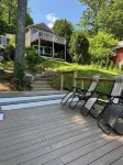 Half Moon Lake, Barnstead, NH vacation house on water front with firepit