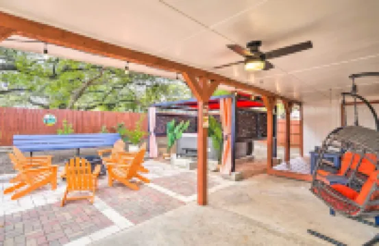 帶熱水浴缸和街機遊戲的聖安東尼奧之家!