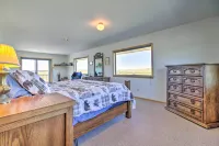 陽光大木森林度假屋帶寬敞的甲板！