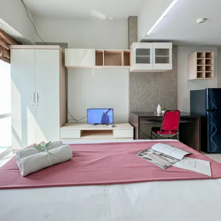 Classic and Compact Studio at The Square Surabaya Apartment by Travelio