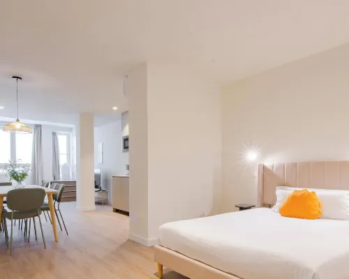 Tu Casa Bonita en Avenida América Отели рядом с достопримечательностью «Небоскреб банка Бильбао»