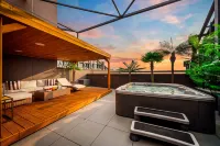 30th+ Floor Apartments in Sky Tower - Badekar