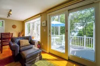 Peaceful Waterfront Apt w/ Deck, 22 Mi to Portland - Kitchens