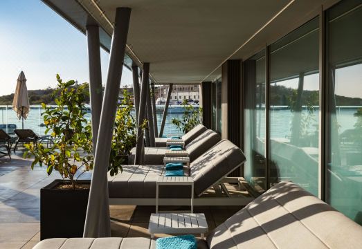 스트랜드 스위트의 아르데코 양식 인테리어