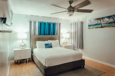 Kick back and relax in this calm, stylish space