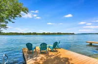 Lake Front Home on Open Water