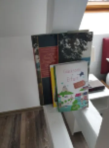 One-room apartment above the roofs of downtown Erfurt