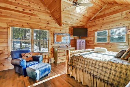 Incredible Views! Stunning log home w/ wrap around deck and covered porch