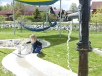 Ferienwohnung an der Ach mit Großer Terrasse und Garten
