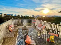 On 30A, Best View in Seacrest, 2 Primary, Large Roof deck, Balcony off 4 bdrms