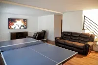 A frame cottage with private dock on lake