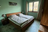 Ferienwohnung im Spargeldorf Schäpe mit Großer Südwest Terrasse Hotels in Beelitz