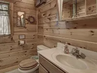 Lakefront one bedroom cabin with private dock