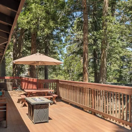 Luxurious Cabin w/ lake views 10 minutes to Santa's SkyPark & Village