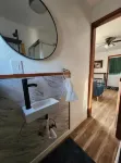 Tiny home with cabin vibes