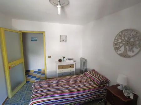 Detached house in ancient medieval village.