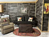 The Coop.  A lil taste of country with horses and chickens.