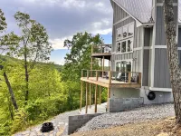 Stunning views of Center Hill Lake and mountains from this NEW build dream house