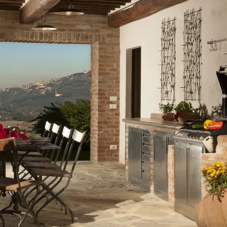 Luxury Cortona View Hilltop Villa