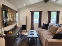 Dean's Garage: Car-Shop Themed Luxury Small Home, Central Auburn