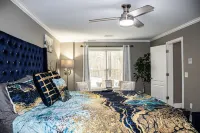 Lovely 7-bedroom house in Conyers with fitness room, WiFi, AC