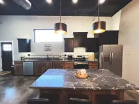 NEW!  The Flats - Industrial/modern loft within walking distance to downtown!