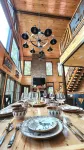 Lux Cabin-Indoor\Outdoor Living, large decks, hot tub, BBQ & Firepit, Game Room