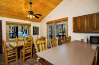 Mountain retreat, nestled in the woods just a short drive from the ski resort.