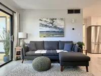 Contemporary Condo with Private Garden Patio and Pool Access