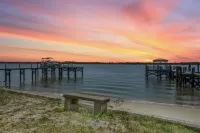 "Brand New Luxury Beach House  Vilano Beach " Walk to Beach " Heated Pool