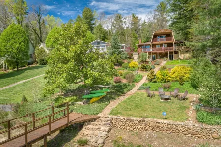 PRIVATE LAKEFRONT HOME