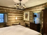 Log cabin located just 8 minutes from Main Street on Private Gated Ranch
