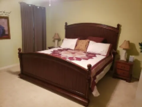 Our home is located in a great location between Brownwood and Lake Sumter Hotels in The Villages